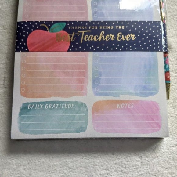 Best Teacher Coffee, Sleep Notepad & Pen Set - Picture 6 of 8